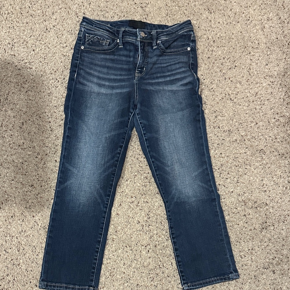 Buckle Women's Blue Ankle & Cropped Jeans